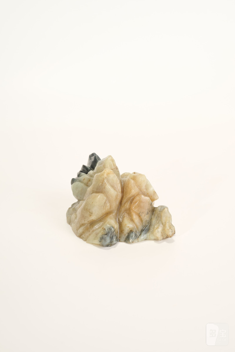 Lot1073 明 白玉山子摆件 - 图4